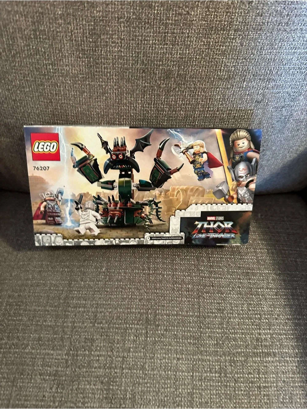 LEGO Marvel Green and Black Demon Creature Building Set 76207